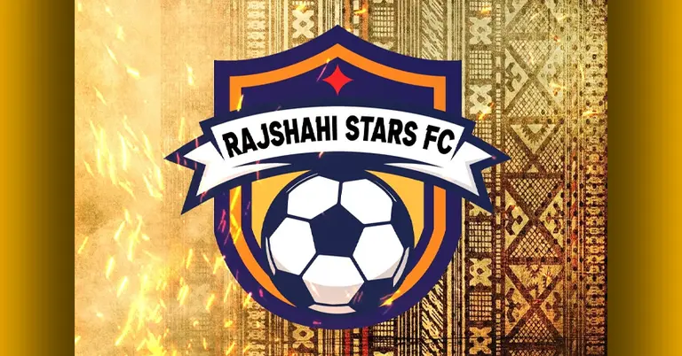 ‘রাজশাহী স্টারস এফসি’র লোগো
